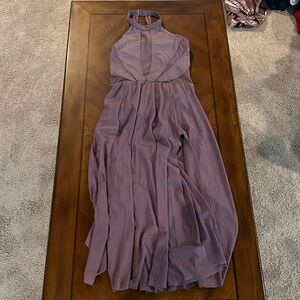Dance costume lyrical dress. Lavender/light purple.